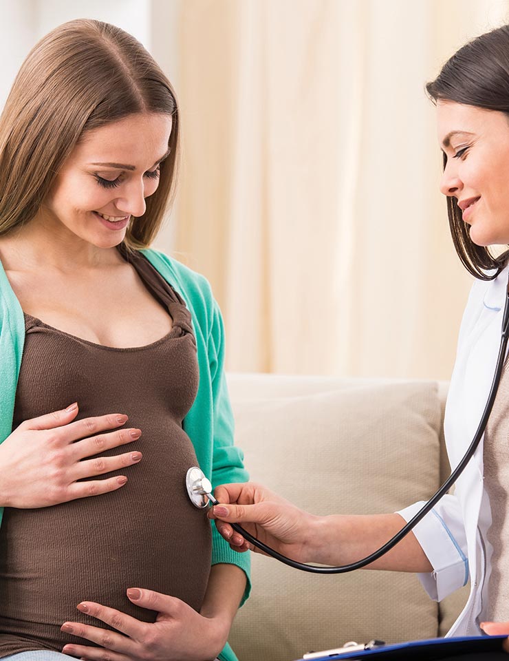 میزان مراجعه به پزشک در دوران بارداری