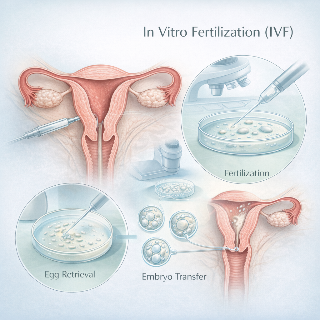 درمان نازایی با IVF_ از مراحل درمان تا افزایش شانس بارداری