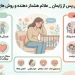 افسردگی پس از زایمان _ علائم هشدار دهنده و روش‌ های درمان